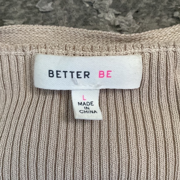 Tan Better Be Cardigan - Picture 2 of 2